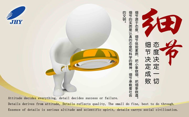 態(tài)度決定一切，細節決定成敗
